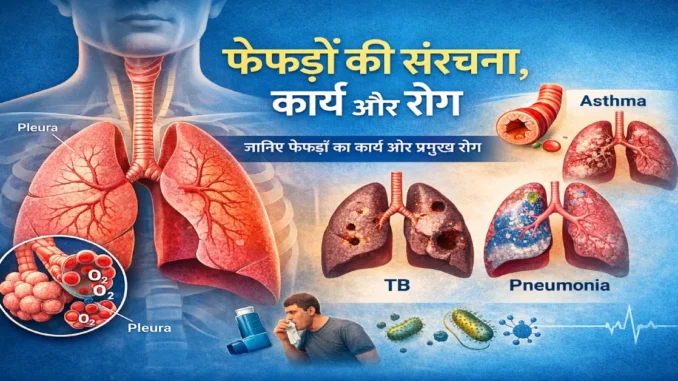 फेफड़ों की संरचना और रोग