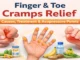 finger and toe cramps relief causes treatment and acupressure points illustration