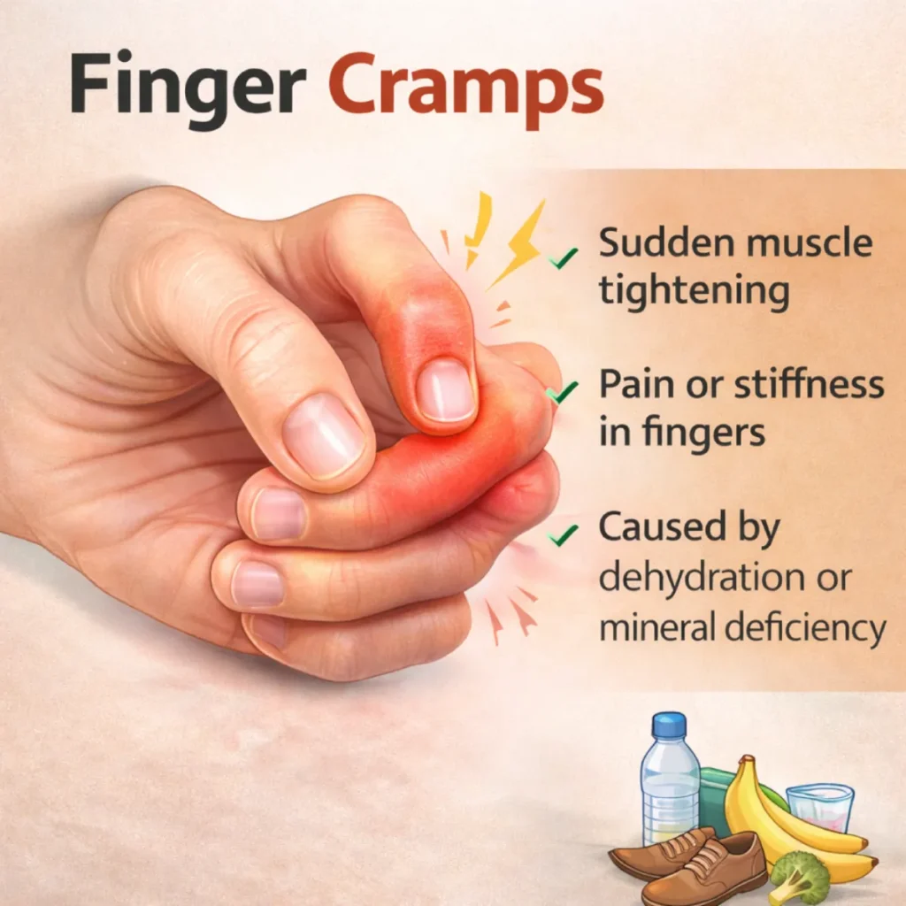 hand finger cramps treatment acupressure